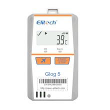 Glog-5 C02 Registrador de datos en tiempo real de un solo uso de temperatura