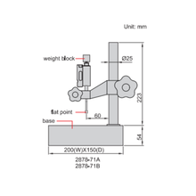 Medidor Digital De Espesor De Caucho Insize 2878-71A 0.01 mm – 12.7 mm