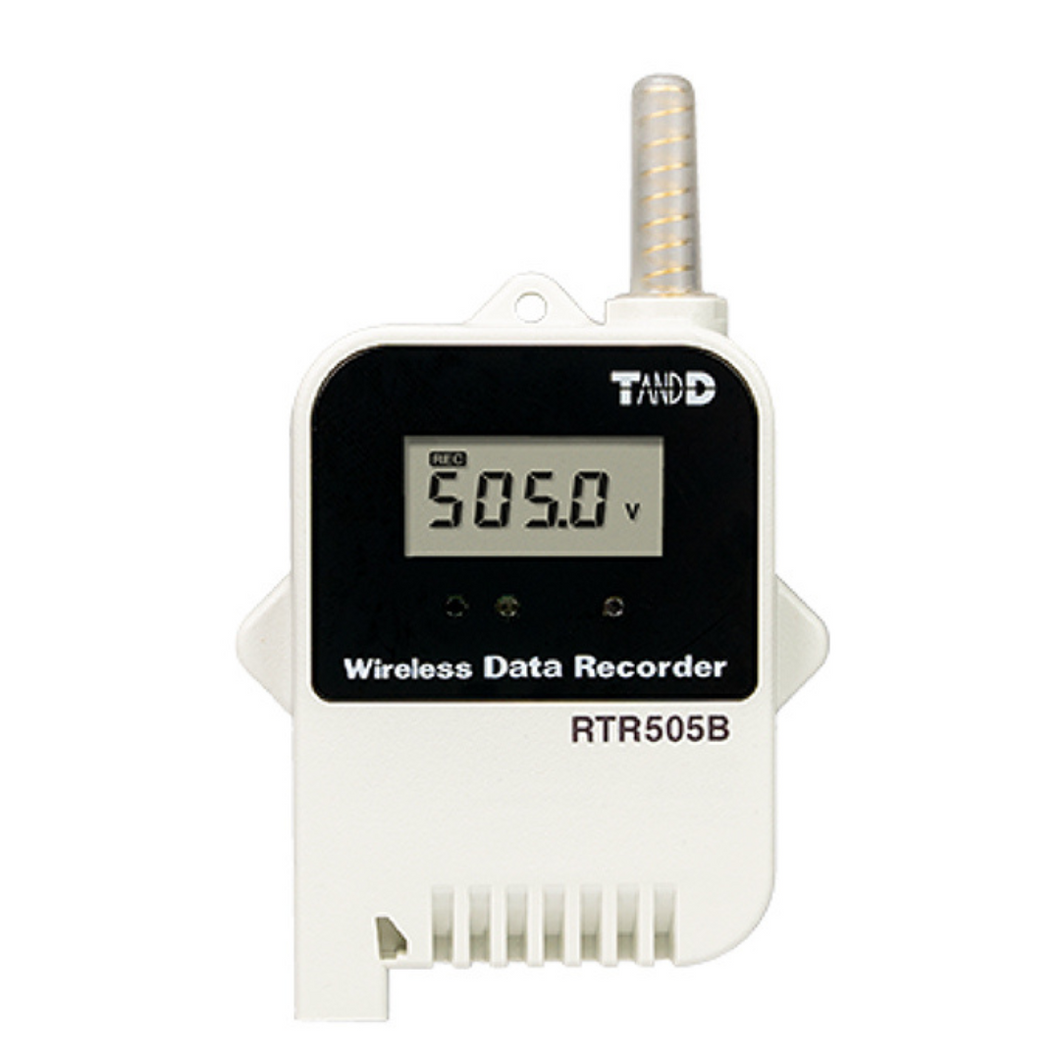 Data Logger TandD RTR-505B Para Termocupla, Pt100, Voltaje, Corriente, Pulsos (Sensores no incluidos)