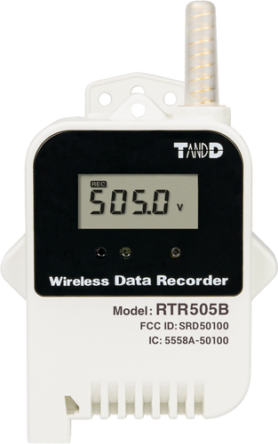 Termómetro Data Logger TandD RTR505BL tipo de batería de larga duración