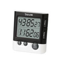 Reloj y cronómetro dual Taylor 5828 – 23 h 59 min 59 s