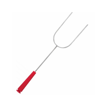 Brocheta ancha de fácil giro para parrilla Taylor 834GW, color rojo.
