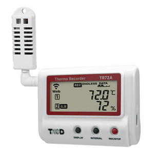 Data Logger Temperatura y Humedad WiFi TandD TR72A 0~55 °C; 10~95 %HR