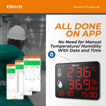 Termohigrómetro Data Logger doble canal con sensor externo y alarma sonora y visual Elitech DR 230-2EH-ALRM -40 °C a 80 °C y 0 %HR a 100 %HR