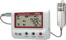 Registrador térmico TandD TR72A2-S T+H -25~70 °C
