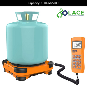 Balanza Refrigerante Programable Elitech LMC-300 con Válvula Automática (100kg)