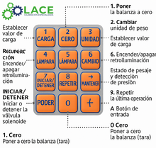 Balanza Refrigerante Programable Elitech LMC-300 con Válvula Automática (100kg)