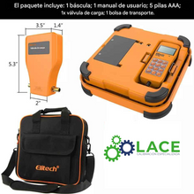 Balanza Refrigerante Programable Elitech LMC-300 con Válvula Automática (100kg)