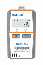 IotLog 260 TH Termohigrómetro registrador en tiempo real 4G -30 °C a +70 °C y 0 %HR a 100 %HR